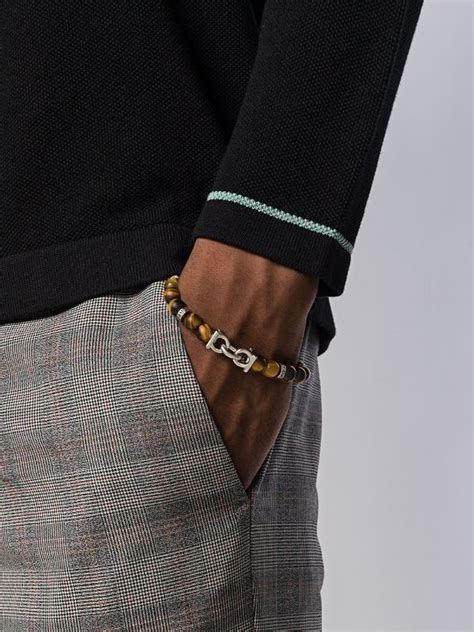 salvatore ferragamo men's bracelet|farfetch ferragamo bracelet.